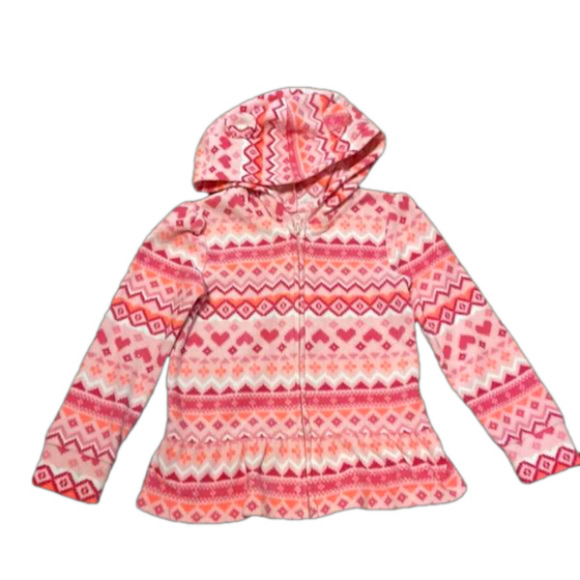 Children’s Place jacket with hood- pink size 5T - Picture 1 of 5
